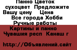 Панно Цветок - сухоцвет. Предложите Вашу цену! › Цена ­ 4 000 - Все города Хобби. Ручные работы » Картины и панно   . Чувашия респ.,Канаш г.